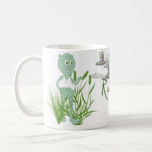 Redneck Aliens Funny Mug Koffiemok (Links)