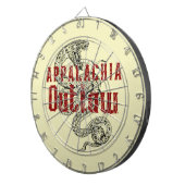 Redneck Appalachia Outlaw Dartbord (Voorkant Rechts)