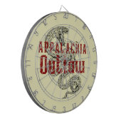 Redneck Appalachia Outlaw Dartbord (Voorkant Links)