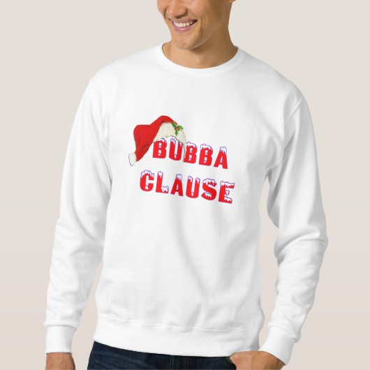 Redneck Bubba Clause Kerstfeestdag Shirt (Voorkant)