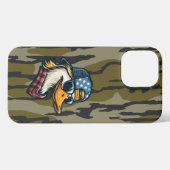 Redneck Duck Bottomland Camo Duck Hunting Redneck iPhone Hoesje (Achterkant horizontaal)