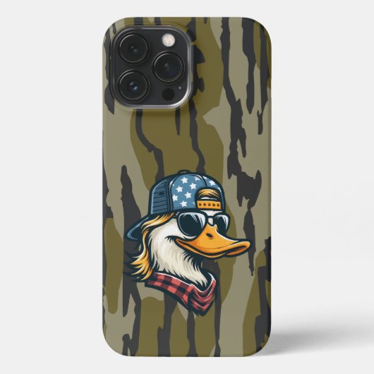 Redneck Duck Bottomland Camo Duck Hunting Redneck iPhone Hoesje (Achterkant)