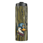 Redneck Duck Bottomland Camo Duck Hunting Redneck Thermosbeker (Voorkant)