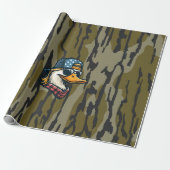  Redneck Duck Bottomland Camo Duck Jagen Cadeaupapier (Uitgerold)
