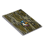  Redneck Duck Bottomland Camo Duck Jagen Notitieboek (Rechterzijde)