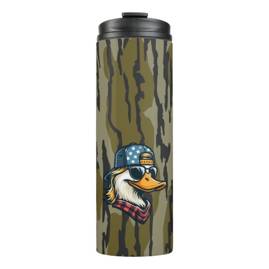  Redneck Duck Bottomland Camo Duck Jagen Thermosbeker (Voorkant)