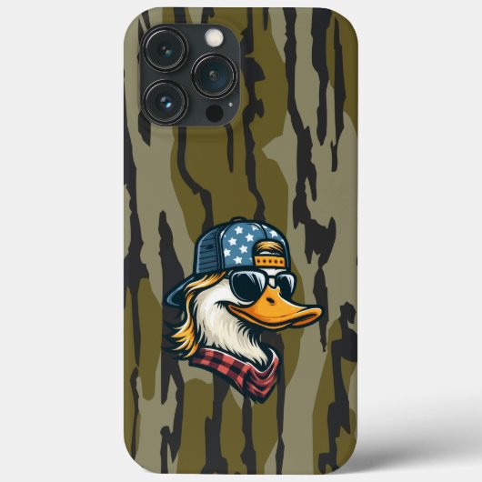 Redneck Eend Bottomland Camo Eend Jagen Redneck Case-Mate iPhone Case (Achterkant)