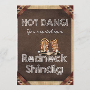 Redneck Feest Kaart