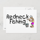 Redneck Gevist Briefkaart (Voorkant / Achterkant)