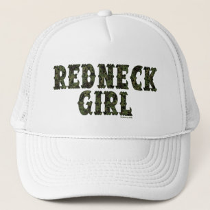 Redneck Girl Green Camo Petten