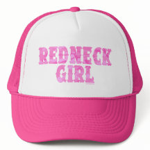 Redneck Girl Pink Camo Petten