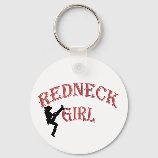 Redneck Girl Sleutelhanger (Voorkant)