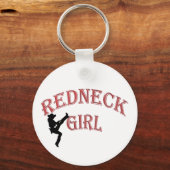 Redneck Girl Sleutelhanger (Voorkant)