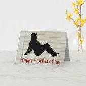 Redneck Moederdag Kaart (Gele Bloem)