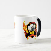 Redneck Pap Fathers Day Gifts Magische Mok (Voorkant rechts)