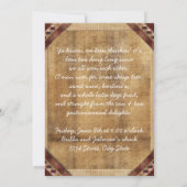 Redneck Party Uitnodigingen (Achterkant)