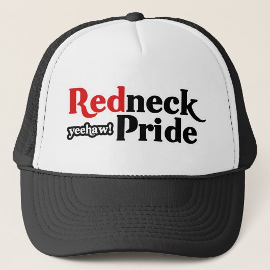 Redneck Pride Yeehaw Parody Trucker Pet (Voorkant)