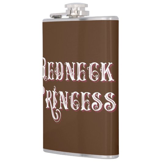 Redneck Princess Fancy Tekst Heupfles (Links)