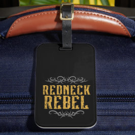Redneck Rebel Bagagelabel