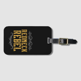 Redneck Rebel Bagagelabel