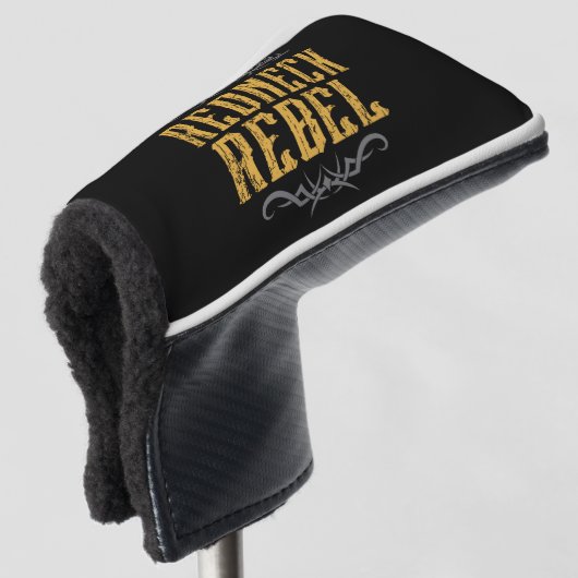 Redneck Rebel Golfheadcover (3/4 voorkant)