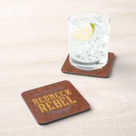 Redneck Rebel Grunge Rust Bier Onderzetter