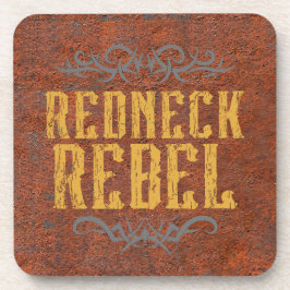 Redneck Rebel Grunge Rust Bier Onderzetter