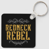 Redneck Rebel Sleutelhanger (Achterkant)