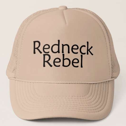Redneck Rebel Trucker Pet (Voorkant)