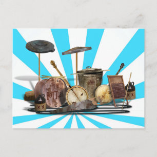 Redneck Rock Band Game Briefkaart