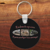 Redneck-up.com Sleutelhanger (Voorkant)
