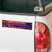 REDNECK WERELD BUMPERSTICKER (Op Truck)