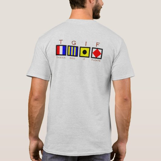 Redneck Yacht Club T-shirt (Achterkant)