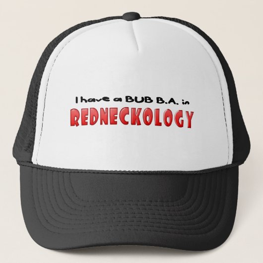 Redneckology Bubba's B.A. Trucker Pet (Voorkant)