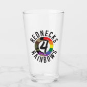 Rednecks 4 Rainbows Glas (Voorkant)