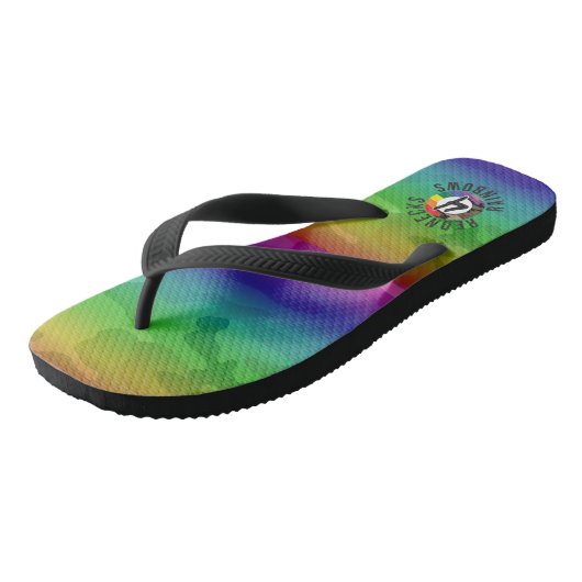 Rednecks 4 Rainbows Teenslippers (Schuin)