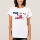 Rednecks voor Obama Dames T-Shirt (Voorkant)