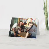 Rednek Chess Birthday Kaart (Voorkant)