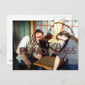 Rednek Chess Briefkaart (Voorkant / Achterkant)