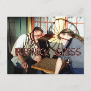Rednek Chess Briefkaart