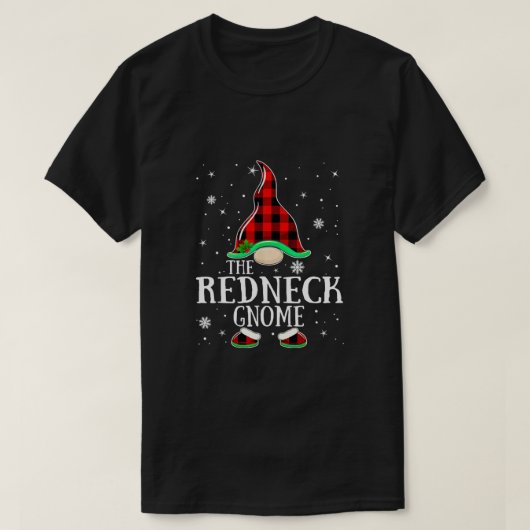 Rednek Gnome Buffalo Pset Matching Family Christus T-shirt (Design voorkant)