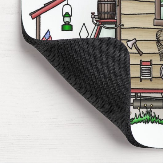 Rednek Hillbilly Camper Muismatten (Hoek)