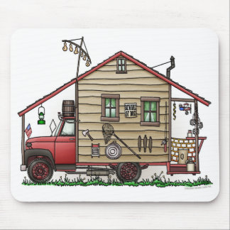 Rednek Hillbilly Camper Muismatten