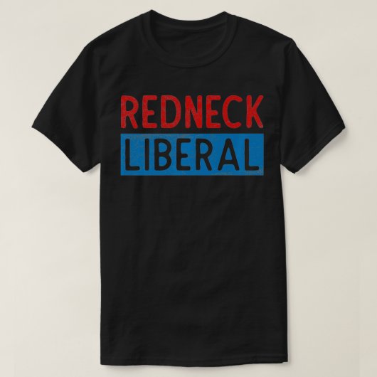 Rednek Liberal Premium T-shirt (Design voorkant)