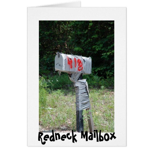 Rednek Mailbox (Voorkant)