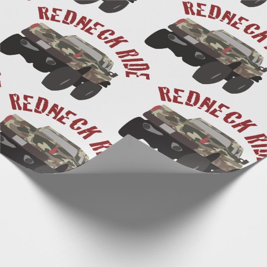 Rednek Ride Cadeaupapier (Hoek)