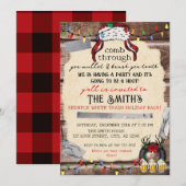 Rednek White Trash Holiday Basis Kaart (Voorkant / Achterkant)