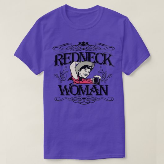 Rednek Woman T-shirt (Design voorkant)