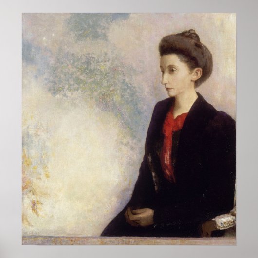 Redon - Barones Robert De Domecy Poster (Voorkant)
