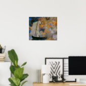 Redon - Bloemwolken Poster (Thuiskantoor)
